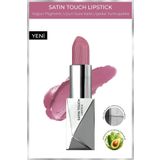 Alix Avien Uzun Süre Kalıcı Nemlendirici Pürüzsüz Etkili Yarı Mat Ruj - Satin Touch Lipstick 806 Candy Pink