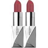 Alix Avien Uzun Süre Kalıcı Nemlendirici Pürüzsüz Etkili Yarı Mat Ruj Satin Touch Lipstick 823 Bright Burgundy (2 paketi)