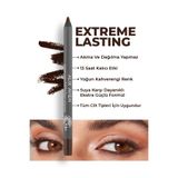 Alix Avien Uzun Süre Kalıcı Suya Dayanıklı Akma, Dağılma Yapmayan Kahverengi Göz Kalemi - Extreme Coffe Bean