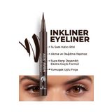 Alix Avien Uzun Süre Kalıcı, Suya Dayanıklı Ve Yumuşak Uçlu Kahverengi Göz Kalemi- Inkliner Eyeliner Coffe Bean