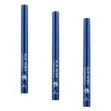 ALIX AVIEN Uzun Süre Kalıcı, Suya Dayanıklı Ve Yumuşak Uçlu Lacivert Göz Kalemi - Inkliner Eyeliner Cobalt Blue (3 paketi)