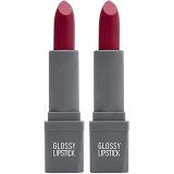 ALIX AVIEN Uzun Süre Kalıcı Yoğun Renk Veren Nemlendirici Parlak Ruj - Glossy Lipstick 318 Berry (2 paketi)