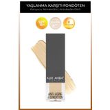 Alix Avien Yaşlanma Karşıtı Vitamin İçeren Nemlendirici SPF15+ Fondöten - Anti Aging Foundation 505 Warm Peach