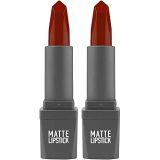 ALIX AVIEN Yoğun Renk Veren Uzun Süre Kalıcı Nemlendirici Kadifemsi Mat Ruj - Matte Lipstick 423 Wine Red (2 paketi)