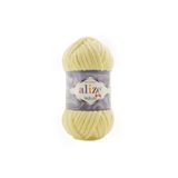 Alize 013 Açık Sarı 100 gr Velluto El Örgü İpi