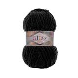 Alize 060 Siyah Softy Plus El Örgü İpi