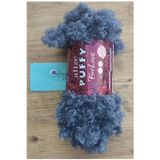 Alize ( 1 Adet ) Puffy Furlove 87 Elle Örülen Kalpli Yastık Bebek Battaniyesi Örgü Ipi Kürk Yapılı Puffy