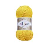 Alize 110 Sarı Diva El Örgü İpi