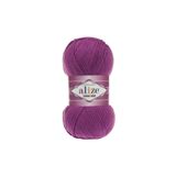 Alize 122 mürdüm 5'li Cotton Gold El Örgü İpi