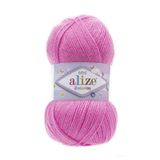 Alize 157 canlı Pembe 5'li Şekerim Bebe El Örgü İpi