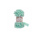 Alize 19 açık Mint 5'li Puffy El Örgü İpi
