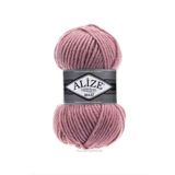 Alize 204 Koyu Pudra Superlana Maxi El Örgü İpi