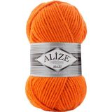 Alize 225 Turuncu Superlana Maxi Örgü İpi