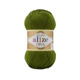 Alize 233 Zeytin Diva 100 gr El Örgü İpi
