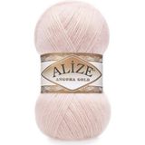 Alize 271 Angora Gold İnci Pembesi El Örgü İpi