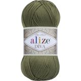 Alize 273 Kamuflaj 5'li Diva El Örgü İpi