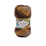 Alize 3379 5'li Burcum Batik El Örgü İpi