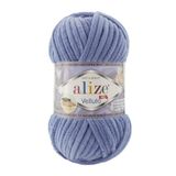 Alize 374 Denim Velluto 100 gr El Örgü İpi
