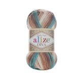 Alize 4603 Diva Batik Abaküs Pembe Örgü İpi