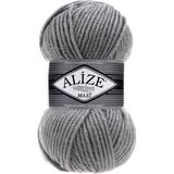 Alize 5 Adet Alize Superlana Maxi 87 Orta Gri