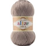 Alize 5 Adet Diva 167 Açık Boz
