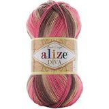 Alize 5 Adet Diva Batik Merserize Ip Yazlık Bikini Bustiyer Bluz Örgü Ipi 7829 - Krem