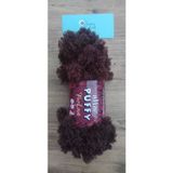 Alize ( 5 Adet ) Puffy Furlove 493 Elle Örülen Örgü İpi Kürk Yapılı Puffy