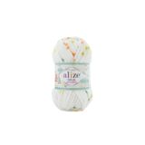 Alize 5 Adet Velluto Mini Colors 8107 Kalın Kadife Örgü ipi