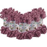 Alize 5 Puffy Koyu Gül El Örgü İpi %100 Micropolyester Özellikli Kolay Kullanım - 54