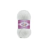 Alize 533 Pastel Gri 5'li Cotton Gold El Örgü İpi