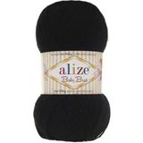 Alize 60 Siyah Cotton Gold Amigurumi Örgü İpi