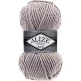 Alize 652 Duman Superlana Maxi 100 gr Örgü İpi