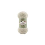 Alize Alpaca Royal New 152 Bej Melanj El Örgü İpi 5 Adet