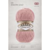 Alize Angora Gold %20 Yün El Örgü İpi 144 Somon Pembesi