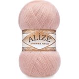 Alize Angora Gold %20 Yün El Örgü İpi 161 Pudra