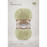 Alize Angora Gold %20 Yün El Örgü İpi 267 Pastel Yeşil