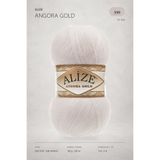 Alize Angora Gold %20 Yün El Örgü İpi 599 Fil Dişi