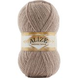 Alize Angora Gold 461 Vizon Melanj Yünlü El Örgü Ipi - Koyu Vizon