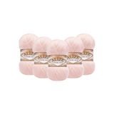 Alize Angora Gold 5’li Paket El Örgü İpi 100g x 5 Adet - Renk Kodu: 271 - Pembe İnci