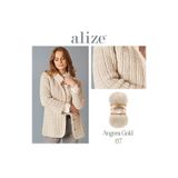 Alize Angora Gold 67 Mum Işığı Renk El Örgü Ipi 5 Adet
