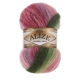 Alize Angora Gold Batik 2527 Ebruli Ince Tiftik Yelek Şal Ipi 5 Yumak %20 Yün - %80 Akrilik