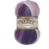 Alize Angora Gold Batik 2630 5'li Paket - Lila