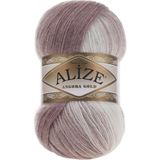 Alize Angora Gold Batik El Örgü Ipi 5 Adet (5698) - Çok Renkli