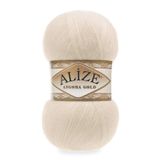Alize Angora Gold El Örgü İpi 5 Adet (Mum Işığı 67)
