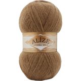 Alize Angora Gold El Örgü Ipi Ipliği Yünü Renk Kodu:466-koyu Bej 1 Adet