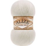 Alize Angora Gold El Örgü İpi Renk Kodu:450 İnci 100 Gram %20 Yün %80 Akrilik ile Örgü Projeleri İçin - Vizon