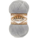 Alize Angora Gold Simli 21 5 Adet Örgü İpi