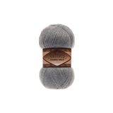 Alize Angora Gold Sımlı 87 Kömür Gri %5 Sim - %20 Yün - %75 Akrilik / 100 Gr - 500 M