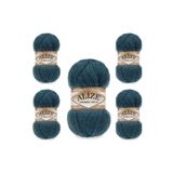 Alize Ayzen Home Angora Gold El Örgü Ipi 5 Li Paket Renk No : 17