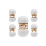Alize Ayzen Home Angora Gold El Örgü Ipi 5 Li Paket Renk No : 55